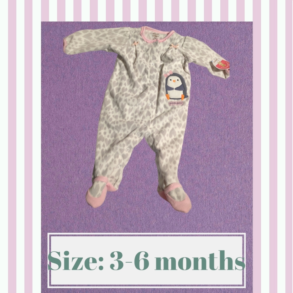 Baby girl sleeper